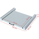 Kit di Congiunzione Supporto per Lavatrici e Asciugatrici con Ripiano Estraibile