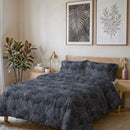 Copripiumino Infinity con Sacco e Federe in Poliestere Ginko Grey  