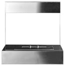 Camino a Bioetanolo da Parete 60x60 cm Menzi Bristol Grigio Satinato