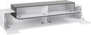 Mobile TV 3 Ante 200x45x51,5 cm Coro Bianco Lucido e Ardesia