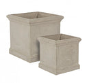 Set 2 Vasi Cement Qu Sabbia