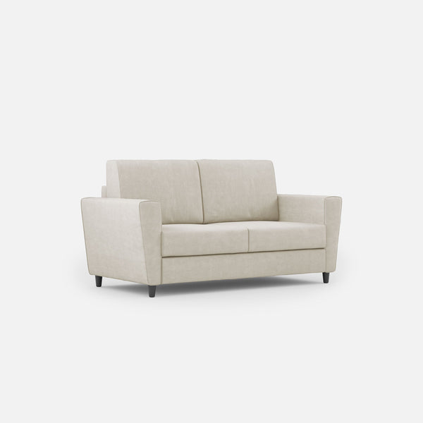 Divano 2 Posti 152x85x85 cm Yasel in Tessuto Latte acquista