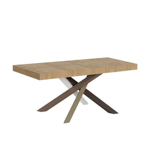 Tavolo Allungabile 120/224x90x77 cm Volantis Premium Quercia Natura sconto