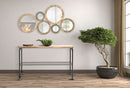 Console Manhattan 122x44x75 cm in Ferro e MDF