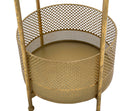 Tavolinetto Basket Ø 35x62 cm in Ferro