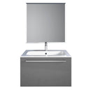 Mobile da Bagno sospeso Samoa 04 Laccato Grigio TFT