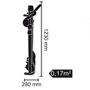 Tapis Roulant Magnetico Richiudibile 100Kg Max 8 Livelli Everfit TFK-Slim Mag