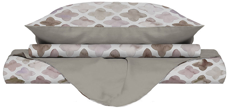 Copripiumino con Federe Stampato in Microfibra Florence Varie Misure