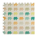 Tappeto Puzzle per Bambini 4 Pezzi 60x60 cm Elefante