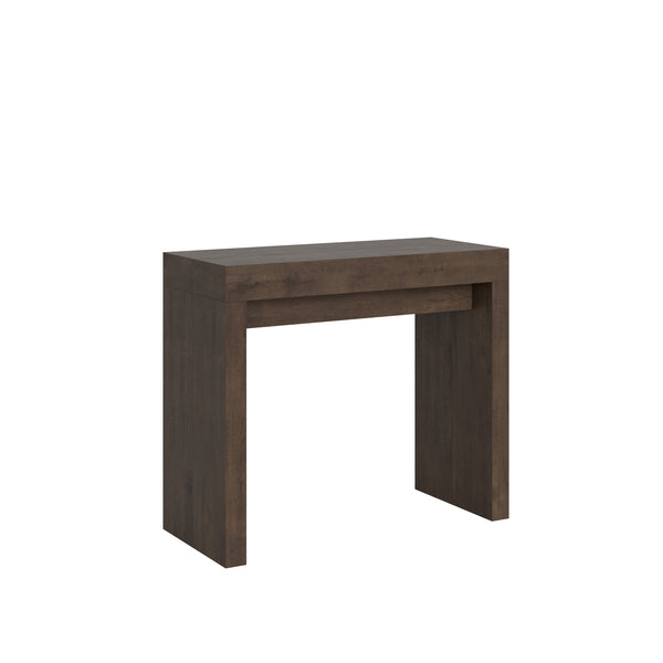 Consolle Allungabile 90-300x42x77 cm in Nobilitato Marrone online