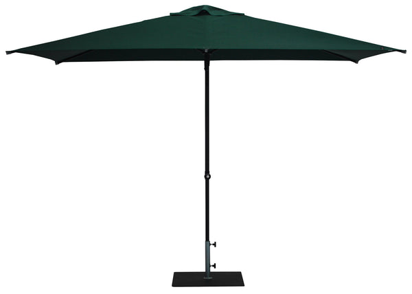 prezzo Ombrellone da Giardino 3x2 m Palo Ø38 mm in Alluminio Tessuto Poliestere Trend Verde