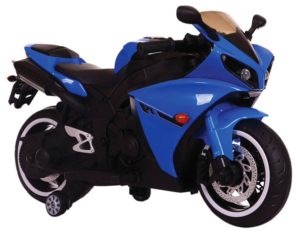 Elektrisches Motorrad für Kinder 12V Kidfun Blau online