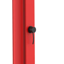 Doccia Solare da Giardino 40L Miscelatore e Lavapiedi Sined Sole XXL Rossa