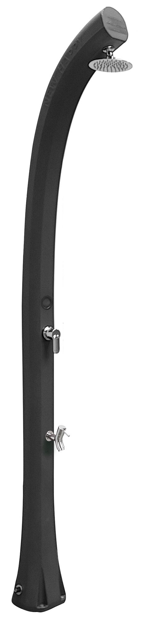 Doccia Solare da Esterno Giardino 26L Miscelatore e Lavapiedi Arkema New Happy Antracite acquista