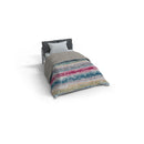 Trapunta Invernale Stampata in Microfibra 300gr Doubre Face Love Lines Varie Misure