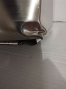 Cestino Gettacarte Posacenere 30,6x60x24,5 cm in Acciaio 17L per Interno Esterno Seconda Scelta