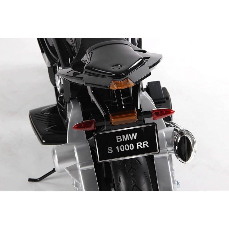 Moto Elettrica per Bambini 12V con Licenza BMW S1000RR Nera