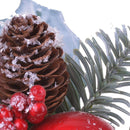 Set 12 Pick con Mela H14 cm Rosso