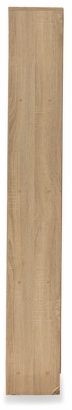 Libreria 4 Ripiani 73x24x170 cm in MDF Soriani Marrone Rovere