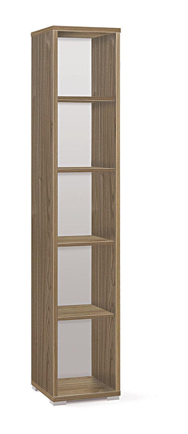 Libreria Modulare 5 Ripiani 39x199x41 cm Noce Stelvio online