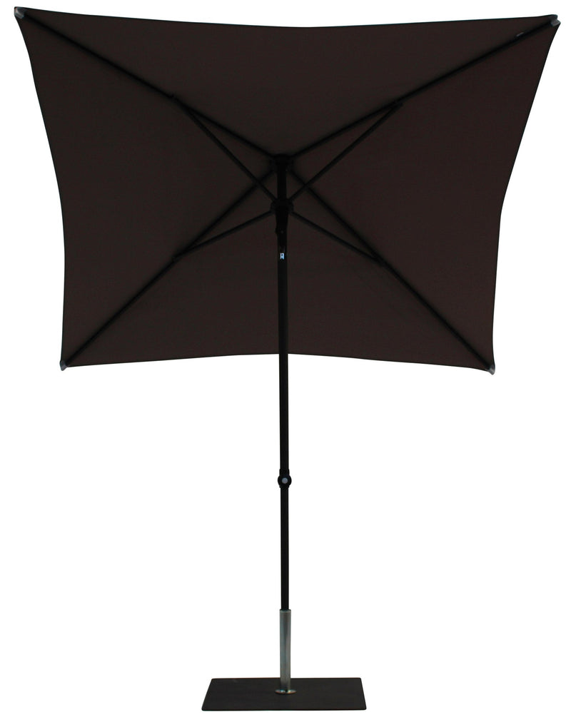 Ombrellone da Giardino 2x2 m Palo Ø38 mm in Alluminio Tessuto Poliestere Trend Taupe