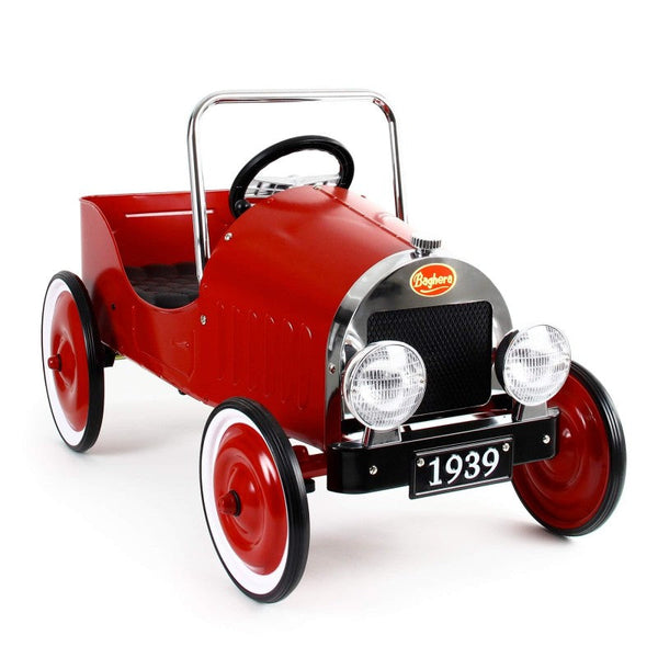 Vintage Racing Tretauto für Kinder Baghera Classic Red sconto