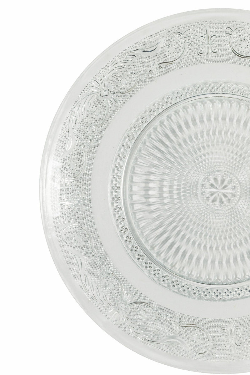 Set 3 Piatti da Portata in Vetro Ø32,5 cm Villa d'Este Home Tivoli Imperial