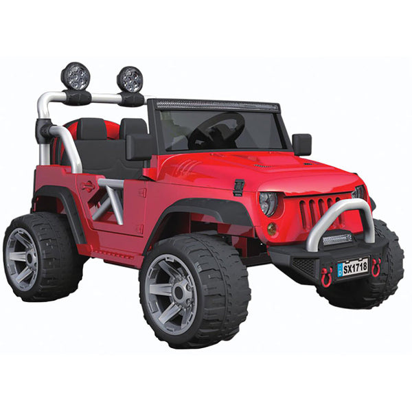 sconto Elektroauto für Kinder 12V 2 Sitze Miller Overland Red