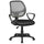 Task-Bürostuhl in Tosini Atlanta Grey/Black Fabric und Mesh