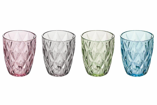 Set mit 4 Wassergläsern aus Glas 240 ml Villa d'Este Home Tivoli Renaissance acquista