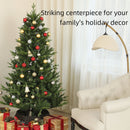 Albero di Natale Artificiale 180 cm 818 Rami con Apertura Automatica Verde 