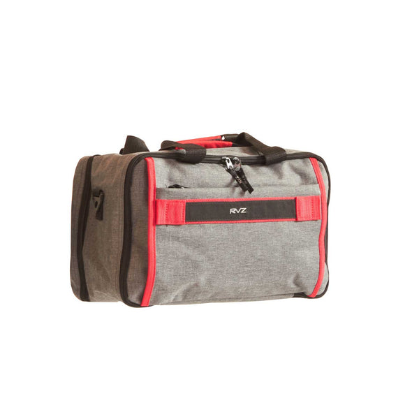 prezzo Borsone da Viaggio Bagaglio a Mano Capienza 20 lt Salvaspazio Underseat in Poliestere Ravizzoni Grigio e Rosso