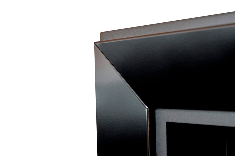 Camino a Bioetanolo da Parete 120x49 cm  Frame 1200 Nero