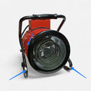 Generatore di Aria Calda 3000W Riscaldatore Elettrico Industriale Rosso Seconda Scelta