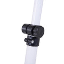 Scrivania Tavolino Porta Pc da Ufficio  in Legno e Metallo 80x40x45-65.5 cm 