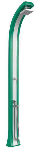 Doccia da Giardino Miscelatore e Doccetta Arkema Spring Plus Fascia Inox Verde