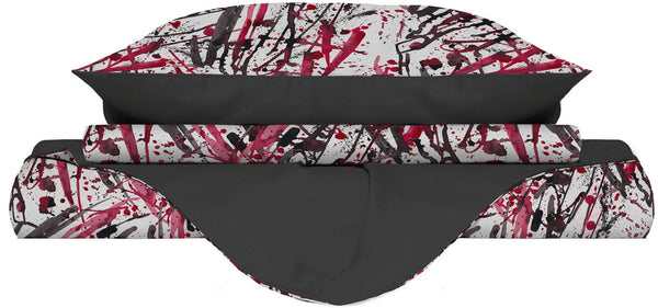 online Bettbezug mit Kissenbezügen bedruckt in verrückter Mikrofaser in verschiedenen Größen