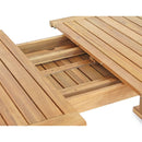 Tavolo Allungabile da Giardino 180/240x100xH75 cm in legno Brian
