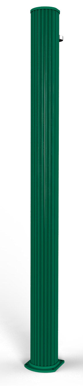 Doccia Solare da Giardino 40L Miscelatore e Lavapiedi Arkema Big Jolly Verde