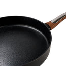 Padella Ø 28 cm Antiaderente Induzione Silex Elegance Wood Nero