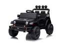 Macchina Elettrica per Bambini 101x59x65 cm Licenza Jeep Rubicon Small Nero