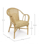 Poltrona 57x65x81h cm Ines 