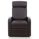 Poltrona Alzapersona Elettrica 1 Motore Reclinabile in Similpelle Katia Marrone