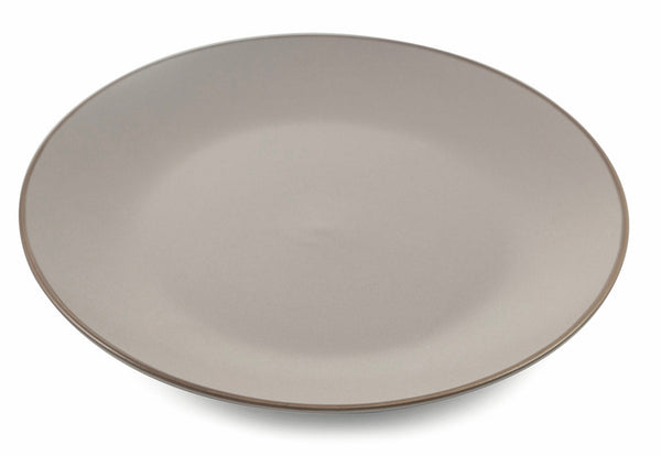 prezzo Set 6 Speiseteller aus Steingut Ø26,7x3 cm Villa d'Este Home Tivoli Kora Hellgrau