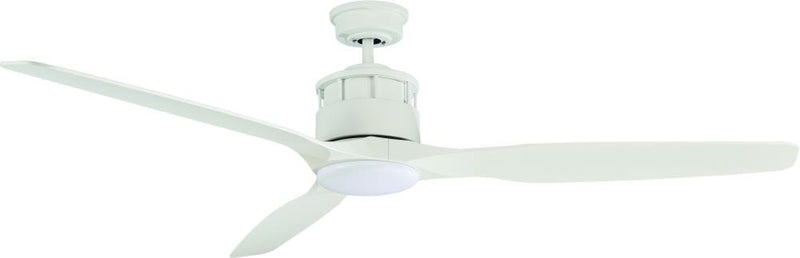 Ventilatore da Soffitto con 3 Pale e LED Ø152 cm 3 Velocità Martec Governor Bianco