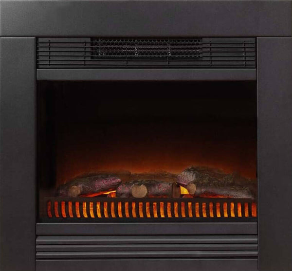 acquista Eingebauter elektrischer Kamin Flammeneffekt 1800 W Ruby Fires Lucius Black mit Fernbedienung