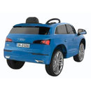 Macchina Elettrica per Bambini 12V con Licenza Audi Q5 Blu