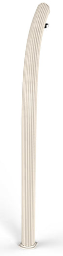 Doccia Solare da Giardino 25L Miscelatore Arkema Jolly Bianco Crema