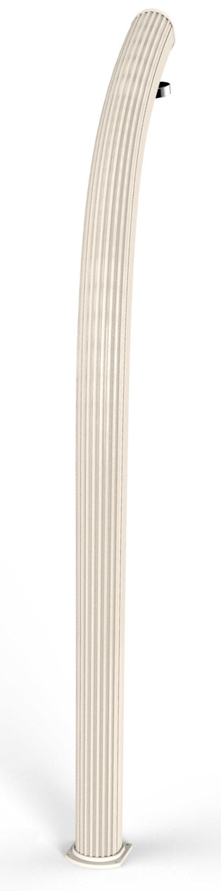 Doccia Solare da Giardino 25L Miscelatore Arkema Jolly Bianco Crema