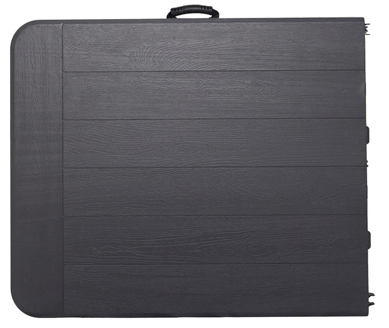 Tavolo Catering Rettangolare Pieghevole 180x75,5x74cm Menzi Marrone